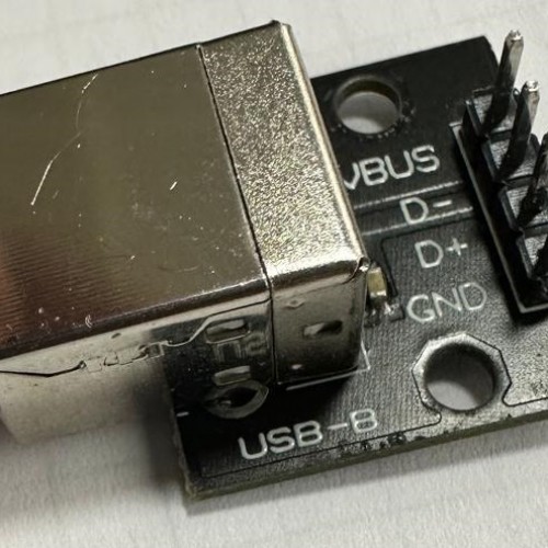 USB breakout, USB dip dönüştürücü, USB to pcb, USB-B dip dönüştürücü, USB-b Breakout, USB-B to pcb